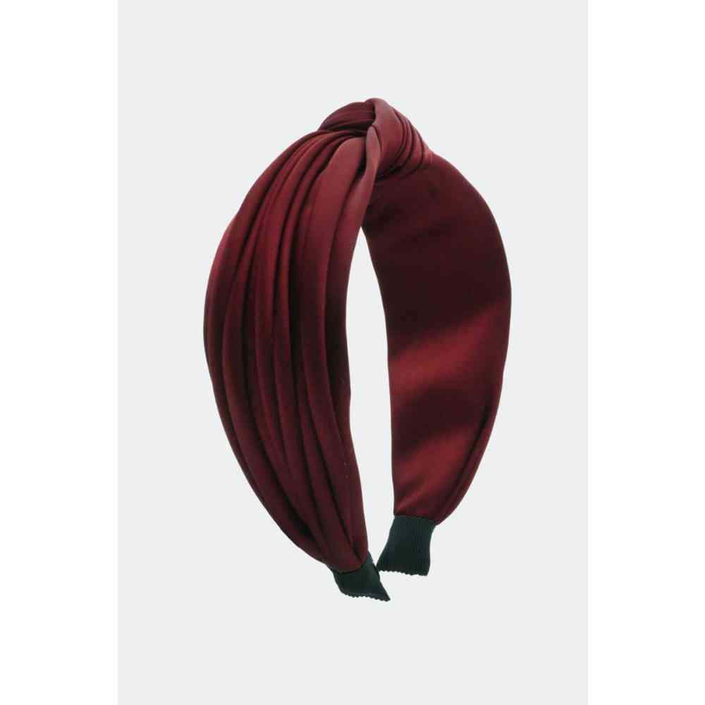 Voodoo Vixen - Satin Top Knot Haarband - Rood